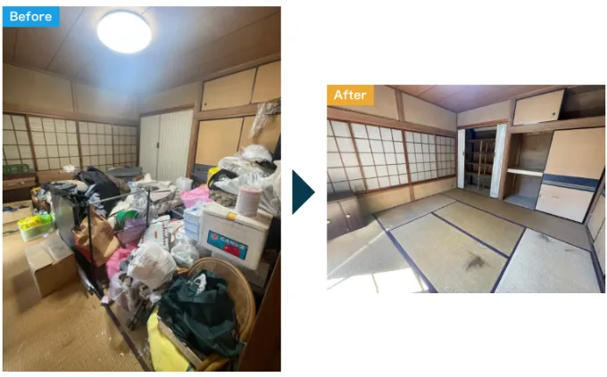 「遺品整理のエンドロールの遺品整理事例」片付け範囲に曖昧さがあり作業が膨らんだ現場