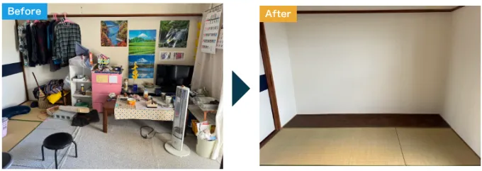 「遺品整理のエンドロールの遺品整理事例」ゴミ屋敷傾向が強く分別・搬出が膨らんだ現場