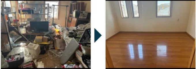 「遺品整理のエンドロールの遺品整理事例」戸建て住宅・搬出の段取りが鍵になったケース